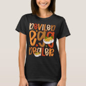 T-shirt Retro Deviled Egg Er Thanksgiving Dinner Funny (Devant)