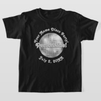 T-shirt Retro Disco Ball PERSONNALISÉ