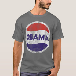 T-shirt Rétro d'Obama affligé