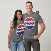T-shirt Rétro d'Obama affligé (Unisexe)