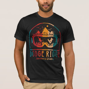 T-shirt Retro Dodge Ridge Ski Adventure est en attente