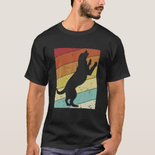 T-shirt Retro Dogfather Dog Daddy Dog Mama Dog Lover Dog