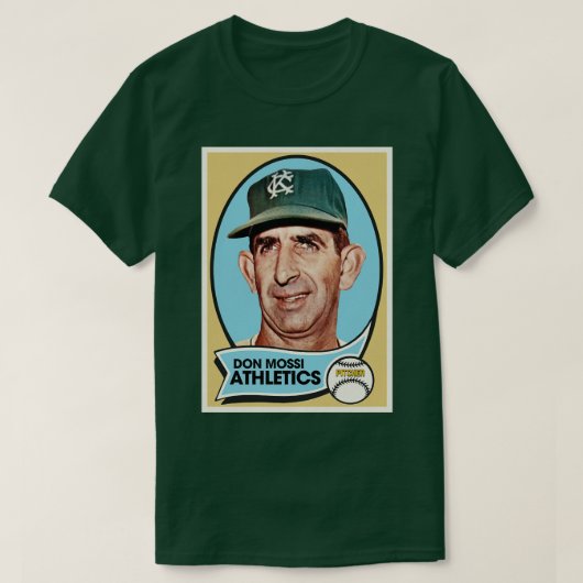 T-shirt Retro Don Mossi Baseball d (Design devant)