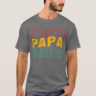 T-shirt Retro du fournisseur de protecteur de papaee Père
