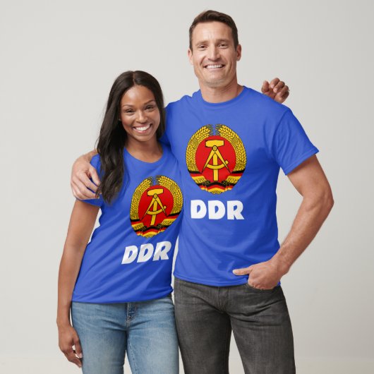 T-shirt Retro East German (DDR, RDA) Ostdeutschland (Unisexe)