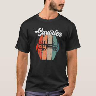 T-shirt Rétro Ecran Squirter Blaster Eau Pistol Eau Gu
