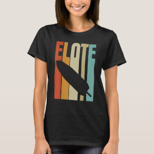 T-shirt Retro Elote Street Food Corn mexicain