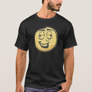 T-shirt Rétro Emoji ivre