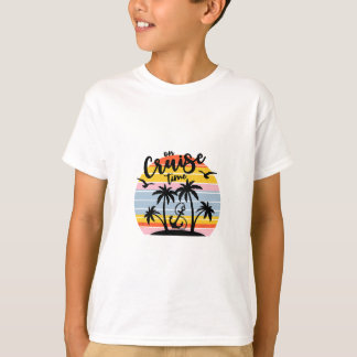 T-shirt Rétro en croisière tenue d'été pour vacances W