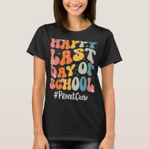 T-shirt Retro Équipage Parent Joyeux Jour De L'Enseignant