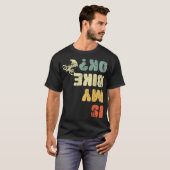 T-shirt Retro Est Mon Vélo Ok Jeunes Hommes Enfants Femmes (Devant entier)