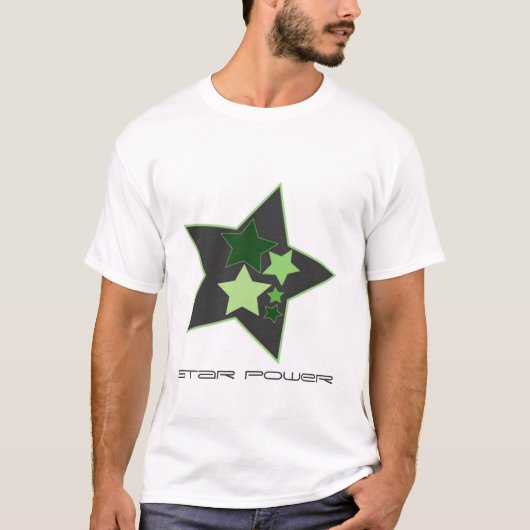 T-shirt Rétro étoile 2000 (Devant)
