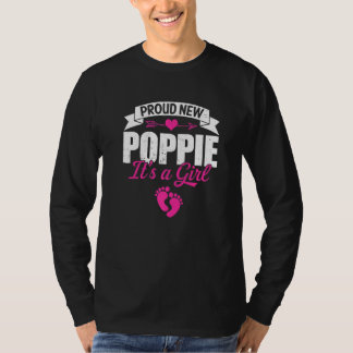 T-shirt Retro Famille Fière Nouveau Poppie C'est une fille