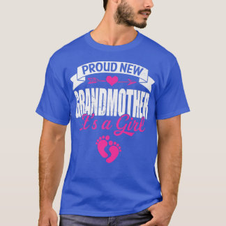 T-shirt Retro Famille Fière Nouvelle Grand-Mère C'est une