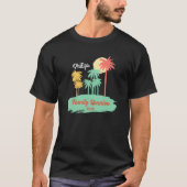 T-shirt Retro Famille personnalisée - Noir (Devant)