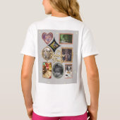 T-shirt Retro Family 8 Photo Collage CUSTOM (Dos)