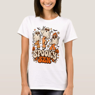 T-shirt Retro Fantomatique SZN Fantômes | Halloween Des an