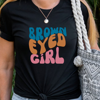 T-shirt Retro Femme Brown Eyed