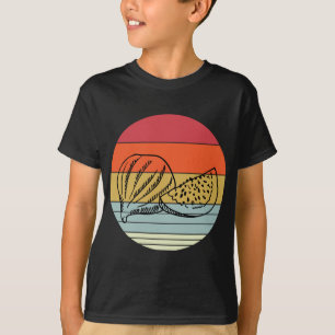 T-shirt Retro Fig Design Figues végétariennes Plante