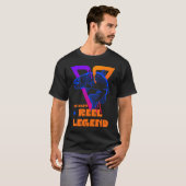 T-shirt Retro Fishing Legend (Devant entier)