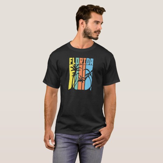 T-shirt Retro Florida (Devant entier)