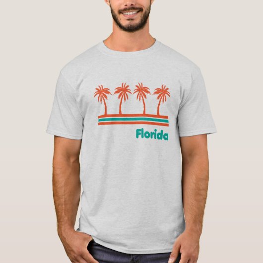 T-shirt Rétro Floride (Devant)