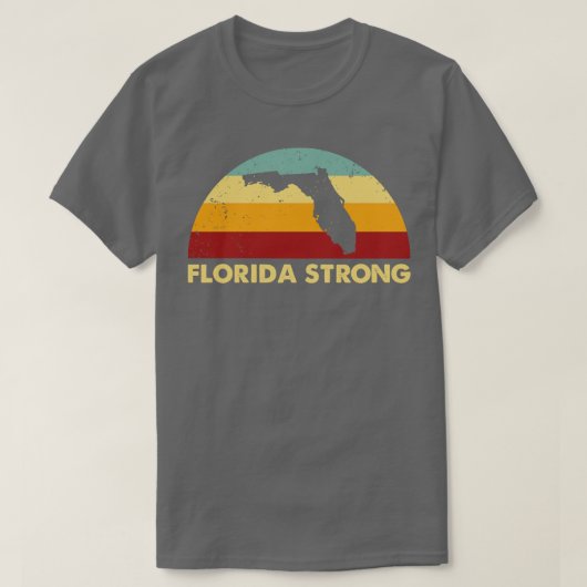 T-shirt Retro Floride Strong (Design devant)