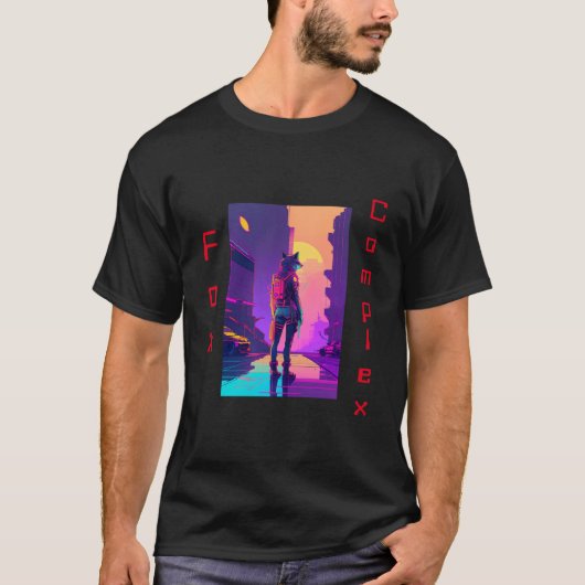 T-Shirt Retro Fox 2 (Devant)