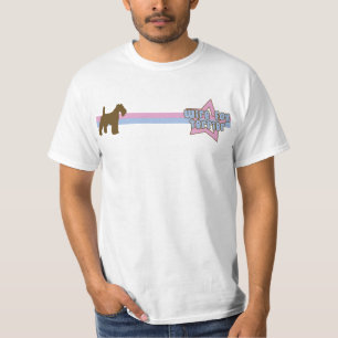 T-shirt Rétro Fox Terrier de fil d'étoile