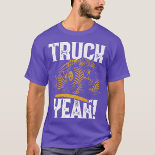 T-shirt Retro Funny Camion Ouais Monster Truck Tricks Stun