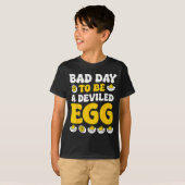 T-shirt Retro Funny Thanksgiving Dinner Bad Day To Be A De (Devant entier)