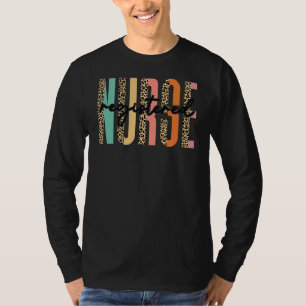 T-shirt Rétro Futur Infirmière Vie Pour Infirmière Infirmi