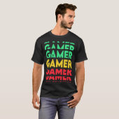 T-shirt Retro Gamer (Devant entier)