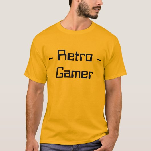 T-shirt Rétro Gamer (Devant)