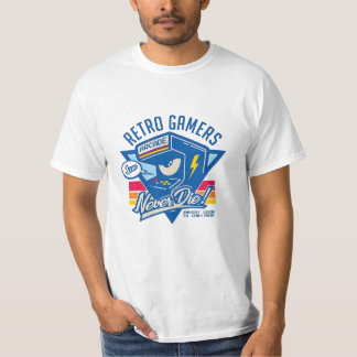 T-shirt Retro Gamers Never Die