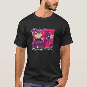 T-shirt Retro Games Classical Formé 80'S Arcade Gamer