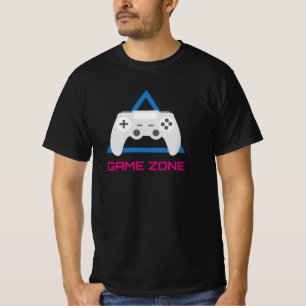 T-shirt Retro Gaming Controller Neon