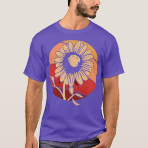 T-shirt Retro Gardener Floral Daisy Lover Nature Daisy Flo