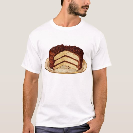 T-shirt Rétro gâteau (Devant)