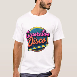 T-Shirt Rétro Génération Disco - Tee Disco Unisexe