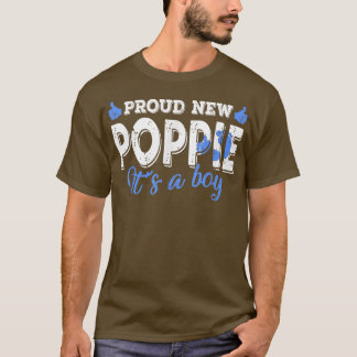 T-shirt Rétro Genre Révéler Fière Nouveau Poppie C'est un 