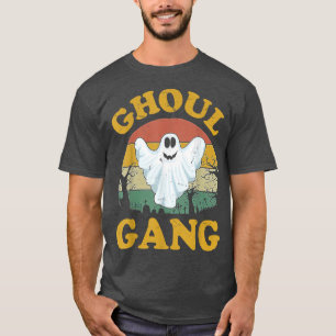 T-shirt Retro Ghoul Gang Ghost Boo Spider Candy Bad Hallow