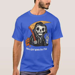 T-shirt Retro Ghouls veut juste s'amuser Super Ghost Cute