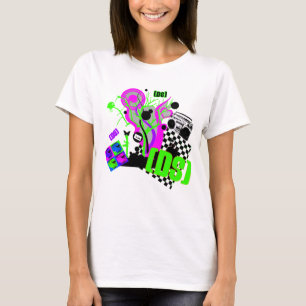 T-shirt Rétro Girly de DS
