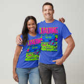 T-shirt Retro Glitch Art Butterfly Loading Please Wait T-S (Unisexe)