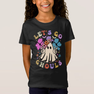 T-Shirt Retro Go Ghouls   Le joli fantôme d'Halloween