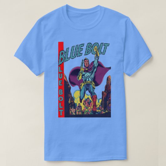 T-shirt Retro Golden Age Sci-Fi Superhero (Design devant)