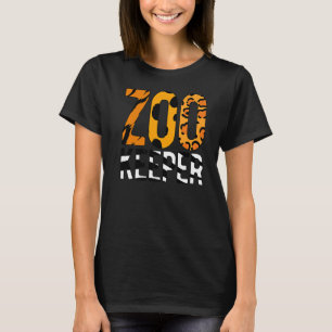T-shirt Retro Graphic Animal Keeper Zoo Keeper Animal Love