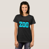 T-shirt Retro Graphic Animal Keeper Zoo Keeper Animal Zoo (Devant entier)