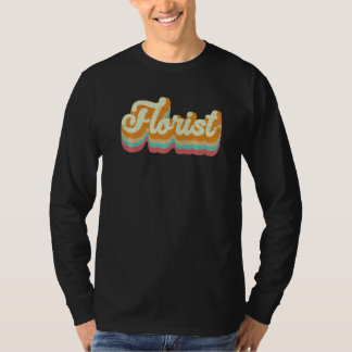 T-shirt Retro Graphic Botanical Flowers Gardening Plant Lo
